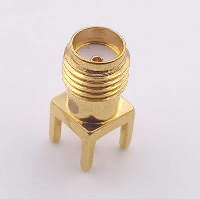 Straight Sma Female Connector 50 Ohm Edge Mount Sma Connector Different Size
