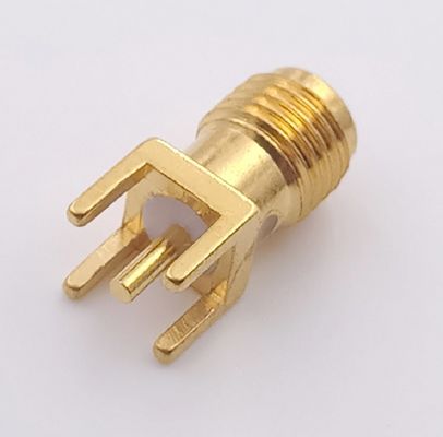 Straight Sma Female Connector 50 Ohm Edge Mount Sma Connector Different Size