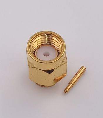 RG 402 SMA Coaxial Connector Male Pin Crimp  Sma Straight Connector