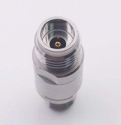 40GHz 50 Ohm Waterproof Coaxial Connector RF 2.92mm Female To 2.4mm Female Adapter Connector VSWR 1:1.3
