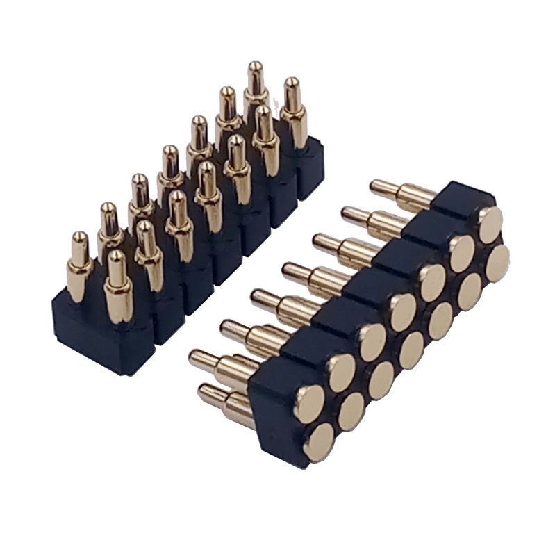 Power Supply 14 Pins Pogo Pin Connector Magnetic SMT Male Gender